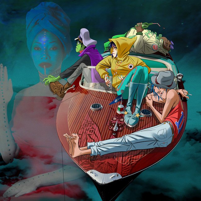 Capa de Désolé — Gorillaz, Fatoumata Diawara, uma das músicas mais votadas de Temporada 3.